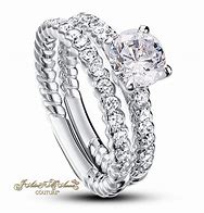 Image result for Diamond Wedding Ring Sets