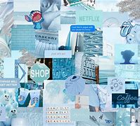 Image result for Collage Aesthetic Laptop Desktop Wallpaper Blue