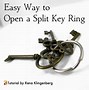 Image result for Split Open Key Rings