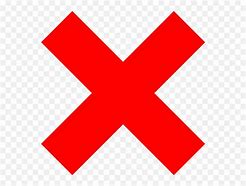 Image result for Red X Icon Clear Background