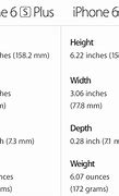 Image result for How Long Is the iPhone 6s Plus in Inches