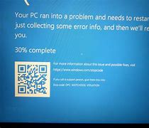 Image result for Your Computer Ran into a Problem Blue Screen