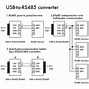 Image result for USB to RS485 RJ11 Pinout