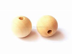 Image result for Round Wood Beads 20Mm