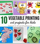 Image result for Vegetable Printmaking