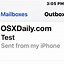 Image result for iPhone 6 Outbox