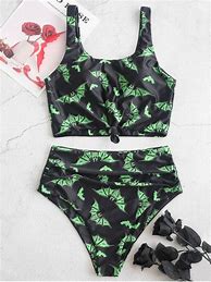 Image result for Bats Prints Swimsuit
