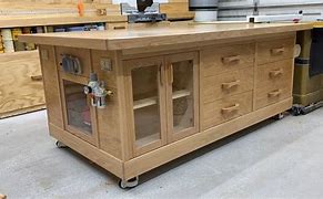Image result for Outfeed Table and Workbench