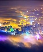 Image result for Bright Night Sky City