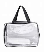 Image result for Clear Travel Toiletry Bag