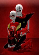 Image result for Swapfell Sans X Fell Papyrus