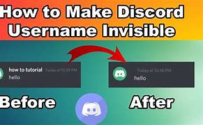 Image result for How to Make Ur Discord Invisible