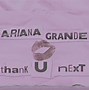 Image result for Ariana Grande Thank U Next Font