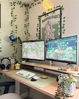 Image result for Grey Asthetic Gaming Office