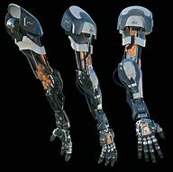 Image result for Robotic Arm Holding a Pistol Drawing
