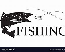 Image result for Salmon Fishing SVG