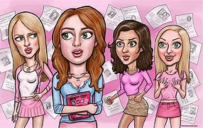 Image result for Mean Girls Drawing
