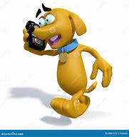 Image result for Dog On the Phone Yes No Animated