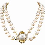 Image result for Transparent Background Chanel Pearl Necklace