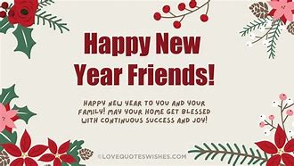 Image result for Happy New Year Close Friend