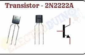 Image result for 2N2222A Transistor Pin Diagram