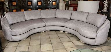Image result for Curved Sectional Sofa