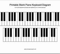 Image result for Piano Keys Guide Template