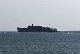Image result for Habu Port Sunken Ship