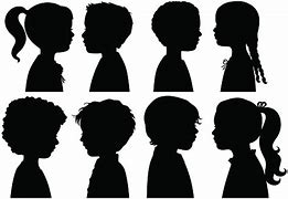 Image result for Boy Side Profile Silhouette
