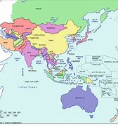 Image result for Asia Pacific Countries Map