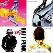 Image result for Daft Punk with Record On Video Cover
