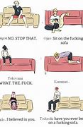 Image result for Anime Couch Meme