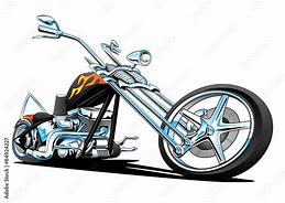 Image result for Chopper Motorcycle Cartoon