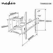 Image result for Wall Mounted TV Height