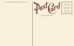 Image result for Blank Colored Postcards