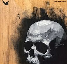 Image result for Scary Skull Stencil