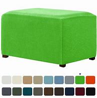 Image result for 12-Inch Foot Stool Covers Washable