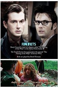 Image result for Doctor Who Harry Potter Crossover Memes