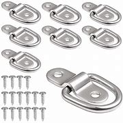 Image result for Stainless Steel Tie Down Hooks