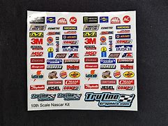 Image result for NASCAR Sponsor Stickers Old