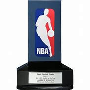 Image result for Rookie of the Year Award Replica NBA