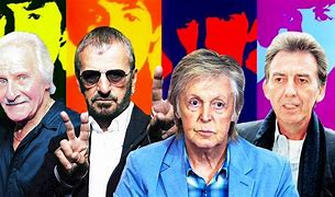 Image result for The Beatles Then Vs. Now