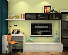 Image result for Bar Desk with TV Stand