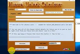 Image result for Huawei Unlock Code Calculator V2