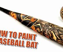 Image result for baseball bats paint
