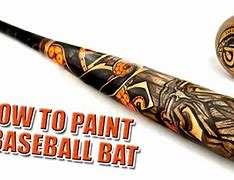 Image result for Painting Baseball Bat