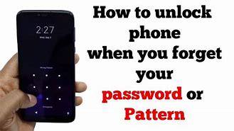 Image result for How to Unlock My Phone Forgot Password