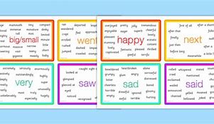 Image result for Interesting Words Vocabulary Cards