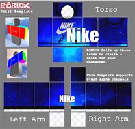 Image result for Roblox Black Nike Template
