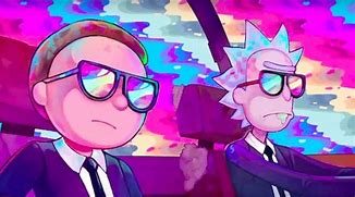 Image result for Rick and Morty Shooting in Space Suits